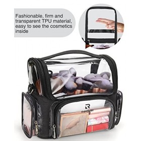 Trousse de maquillage professionnelle pour artiste, support de rangement pour pinceaux de maquillage, portable avec séparateu