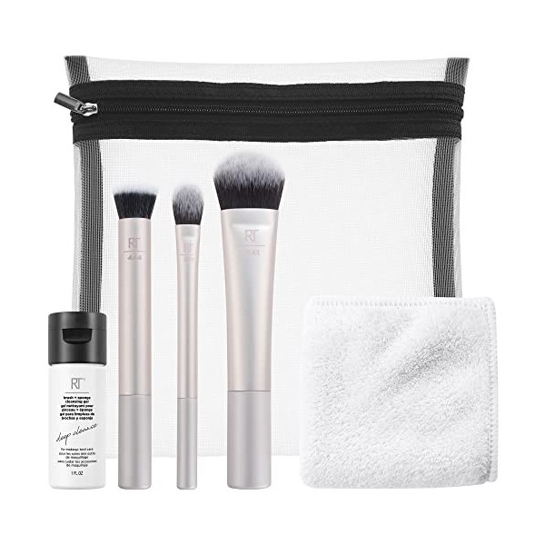 Edición Limitada HOLIDAYS: Skin Love Complexion Kit - Kit brochas con gel limpiador incluye estuche