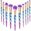 Start Makers Pinceaux Maquillages Cosmétique Professionnel 10pcs Set/Kit Accessoires De Teint Ombre à Paupières Eyeliner Yeux