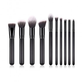 GAGALU 10 pcs Nouveau maquillage Brosses Set Ombre Shadow Foundation Poudre Poudre Poudre Eyelas Tyelash Maquillage Maquillag