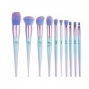 CXDTBH 10pcs maquillage pinceaux Set Eye-liner Shadow Shadow Blush Brush Cosmétic Maquillage Outils