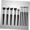 FRCOLOR 10Pcs Set Pinceaux De Maquillage Professionnels Pinceaux De Maquillage Ensemble De Pinceaux Professionnel Maquillage 