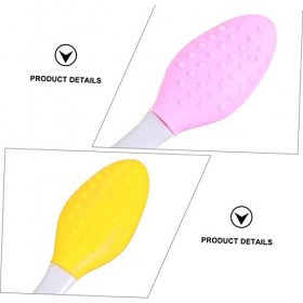 minkissy 10Pcs Outils De Nettoyage De Brosse De Nez En Silicone Kit De Maquillage Applicateur De Fard À Paupières Cheveux Nez