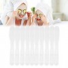 10pcs Spatules de Masque Facial de Maquillage Spatules de Masque Facial en Plastique pour Cuillère de Mélange de Maquillage B