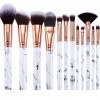 Pinceaux Maquillages Start Makers 12pcs Pinceau Maquillage Haut De Gamme Kit Pinceaux Maquillages fond de Teint Pinceau Blush