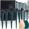 DUcare Lot de 27 pinceaux de maquillage professionnels de qualité supérieure pour fond de teint, poudre, blush, anti-cernes, 