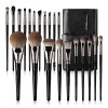 EIGSHOW Pinceaux de Maquillage 18pcs Ensemble de Voyage de Pinceau de Maquillage Professionnel