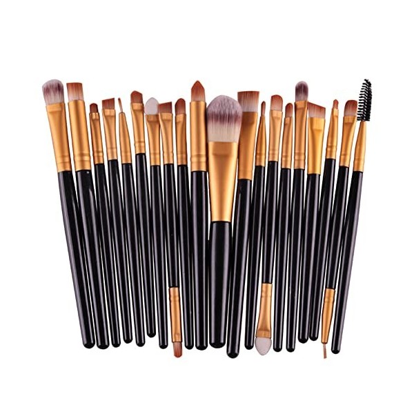 Pinceaux Maquillages, Pinceaux Maquillages Yeux Professionnel, Pinceau de Maquillage Set, Maquillage Brush Set pour Poudre Te