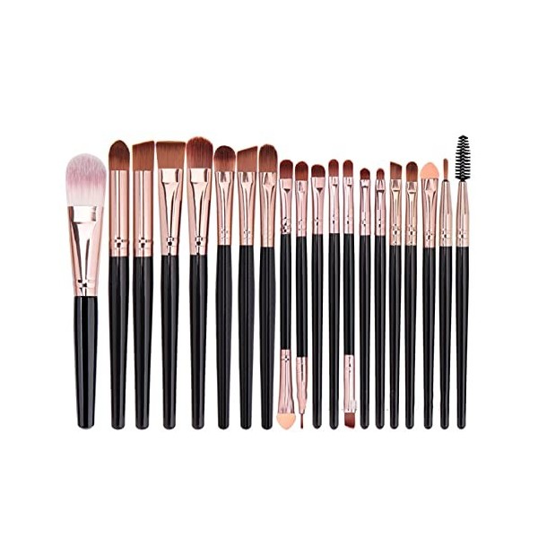 Pinceaux Maquillages, Ensemble de Pinceau de Maquillage Professionnel, Maquillage Brush pour Poudre Teint Blush Visage Ombres