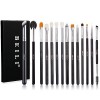 BEILI Pinceaux Maquillages Yeux Professionnel,18 PCS Végétalienne Pinceaux de Maquillage Ombre à Paupières Yeux Anti Cerne So