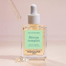 Manucurist - Sérum Complet, Soins pour les Ongles Abîmés et Cuticules, Hydrate et Régénère les Ongles Cassants, Texture Gel N