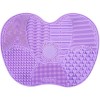 Tapis de Nettoyage pour Pinceau de Maquillage en Silicone Pink 