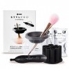 Appareil de nettoyage et de séchage pour pinceaux de maquillage STYLPRO : Solution de nettoyage GRATUITE de 150 ml