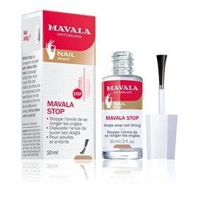 Mavala - Vernis Transparent Mavala Stop - Stoppe lEnvie de se Ronger les Ongles - Formule Amère - À Utiliser Sans ou Sur Ver