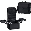 Malette Maquillage Trousse Maquillage Professionnel Beauty Case de Voyage Organiseur de Maquillage Femme Makeup Case avec ban