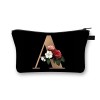 Domybest FR Trousse de Maquillage Femme Voyage Pochette en Polyester Imprimé Lettres Toilette Petit Sac Cosmetique