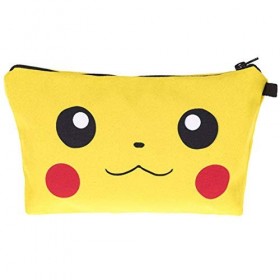 PREMYO Trousse de Maquillage Femme - Trousse Scolaire Fille Ado - Pochette École Collège Vanity Case