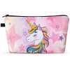 Trousse Maquillage pour Filles - Pochette Maquillage Licorne pour Femmes Cadeaux Trousse de Toilette Femme Rangement Maquilla