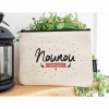 Manahia Pochette Nounou - Nounou Formidable | Cadeau Nounou - Sac Nounou | 100% Coton | Cadeau Fin dAnnée Scolaire - Merci N