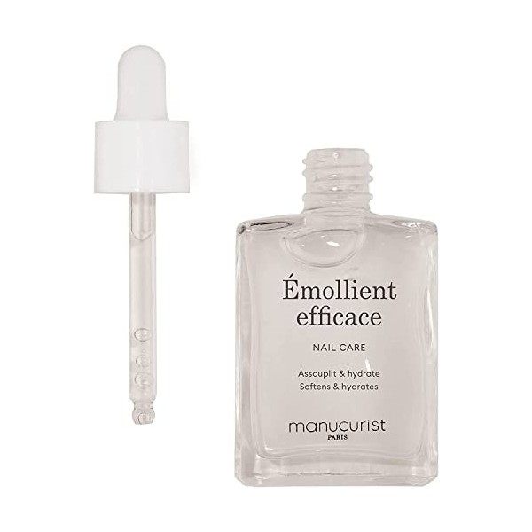 Manucurist - Émollient Efficace Ongles et Cuticules - Gel Emollient - Soin Cuticules - 9-Free, 97% dIngrédients Bio-Sourcés 