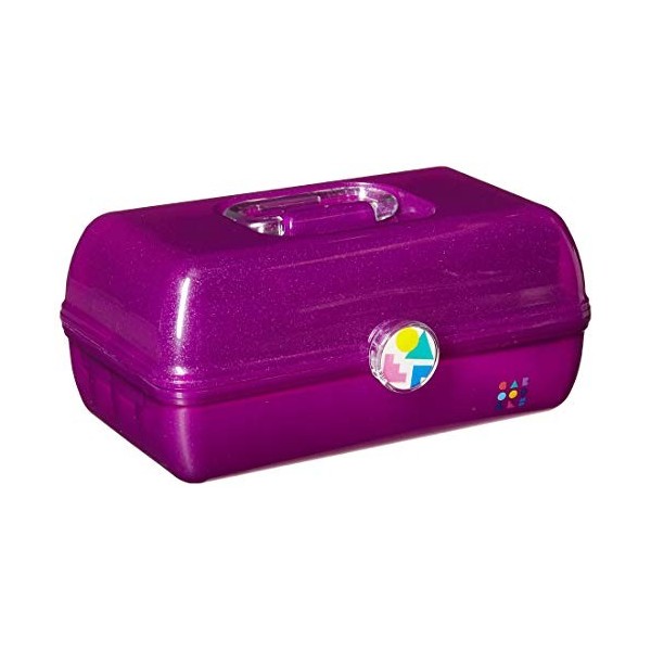 Caboodles On-The-Go-Girl Trousse à maquillage Violet brillant.