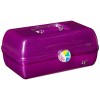 Caboodles On-The-Go-Girl Trousse à maquillage Violet brillant.