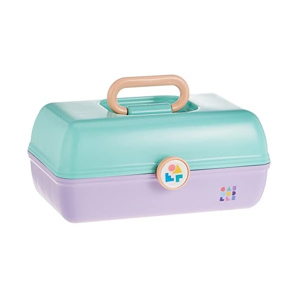 Caboodles On-The-Go-Girl Trousse à maquillage Violet brillant.