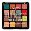 NYX Professional Makeup Palettes de Fards à Paupières Ultimate Shadow Palette, 16 Couleurs, Pigments Pressés, Fini Irisé, Mét