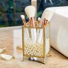 PuTwo Rangement Maquillage 5 Compartiments Organisateur Maquillage en Verre Pot Rangement Maquillage Idéal Pour Ranger Parfum