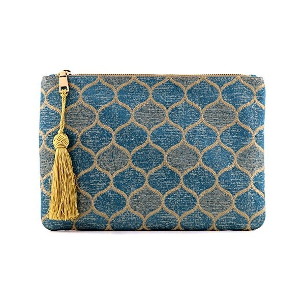 Otto Angelino Femme Otto107 Clutch, Modèles de Ligne Cercle, Taille unique EU