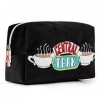 Friends Trousse Maquillage Femme ou Fille Ado, Petite Trousse De Toilette Central Perk Friends Goodies Officiels, Pochette Be