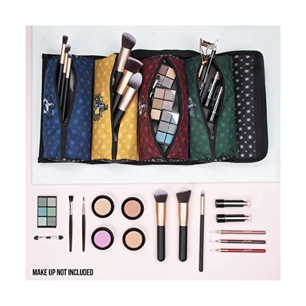 Harry Potter - Trousse de Maquillage Harry Potter - Trousse de Maquillage Gryffondor - Grands Sacs de Maquillage - Rangement 