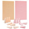 Lanjue 48 Pcs Éponges Maquillage, Eponge Triangle Maquillage Éponges Sans Latex Éponge de Maquillage en Forme de Triangle pou