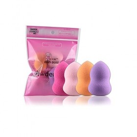 Hilai – Lot de 4 éponges de maquillage