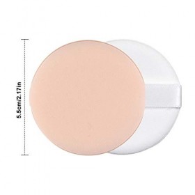 Kissral Éponge de Visage, 6 Pièces Éponges de Maquillage Foundation Primer Puff Éponges Puff Air Cushion Puff Double Usage Se