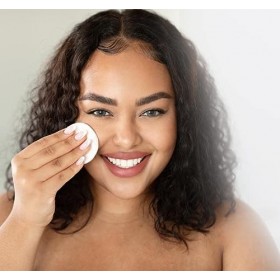 JOY STORE Lot de 6 éponges de maquillage rondes blanc, peau