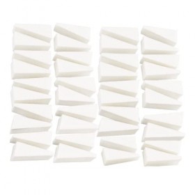 Lot de 70 petites éponges de maquillage en forme de triangle pour fond de teint et ongles progressifs