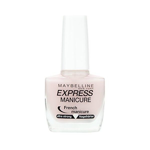 Maybelline New York Maquillage nailpolisch Express Manicure Vernis à ongles French manucure Rosè/ongles durcisseur pour ongle