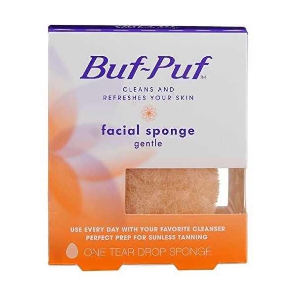 Buf-Puf Éponge douce pour le visage - paquet de 2