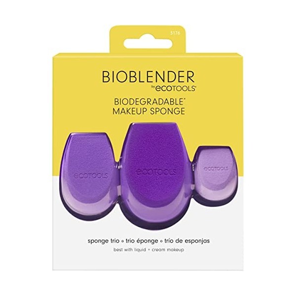 ECO TOOLS - BIOBLENDER MAKEUP SPONGE TRIO