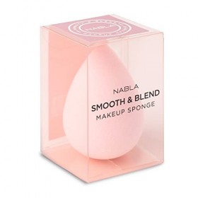 Nabla Smooth & Blend Makeup Sponge, Éponge faciale pour application correcteur, fond de teint et poudre