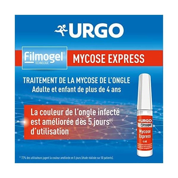 Urgo - Fungal Nail 3-in1 - Treatment Solution - A base dOlile-activeTM - Traitement de la Mycose de longle - Traitement Exp