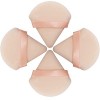 Houpette Maquillage, 4 Pièces Houppette Maquillage Poudre Libre Triangle Powder Puff, Oupette pour Poudre Maquillage Houppett