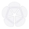 Tohrugue Houpette Maquillage,5Pcs Houppettes à Poudre Triangle en Coton Doux pour la Peau Usage Sec Humide Bouffées de Poudre