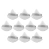 10 Pièces Houpette Maquillage - Bouffées De Maquillage Triangle, Houpette Maquillage En Réutilisable Outil De Poudre Humide, 