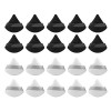 10 Pièces Houpette Maquillage - Bouffées De Maquillage Triangle, Houpette Maquillage En Réutilisable Outil De Poudre Humide, 