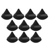 10 Pièces Houpette Maquillage - Bouffées De Maquillage Triangle, Houpette Maquillage En Réutilisable Outil De Poudre Humide, 