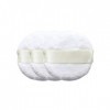 Lurrose Doux Peluche Houppettes à Poudre avec Ruban pour Poudre de Corps et Visage - 3PCS