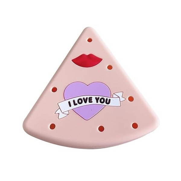 Wedge Face Makeup Puff Holder Powder Puff Case for Travel Face Makeup Puff Récipient en Silicone Powder Puff Housse de Transp