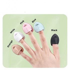 Mini Poudre Puff,Houpette Maquillage,Cosmétique Éponge Triangle,Bouffées de Poudre Triangle,Minérale Poudre Humide Sec Outil 